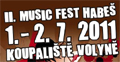 Music Fest Habe II. ve Volyni na koupku!!!